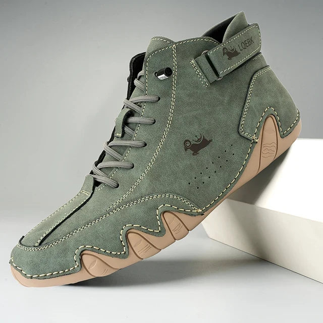 Bequemer Rutschfester Barfußschuh Aus Echte (Unisex).