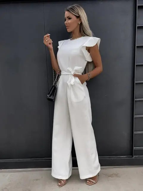 Eleganter High-Fashion Jumpsuit