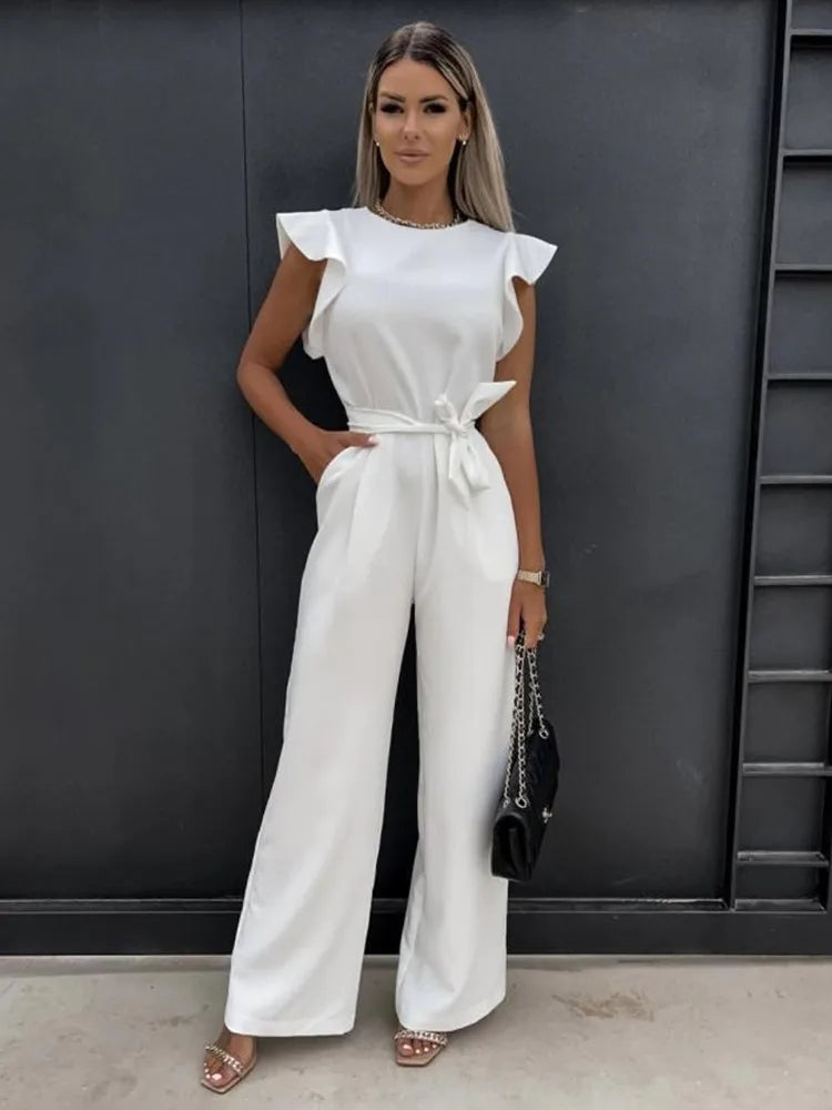 Eleganter High-Fashion Jumpsuit