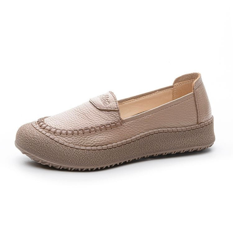 Schuhe mit weicher Sohle aus 100 % echtem Rindsleder