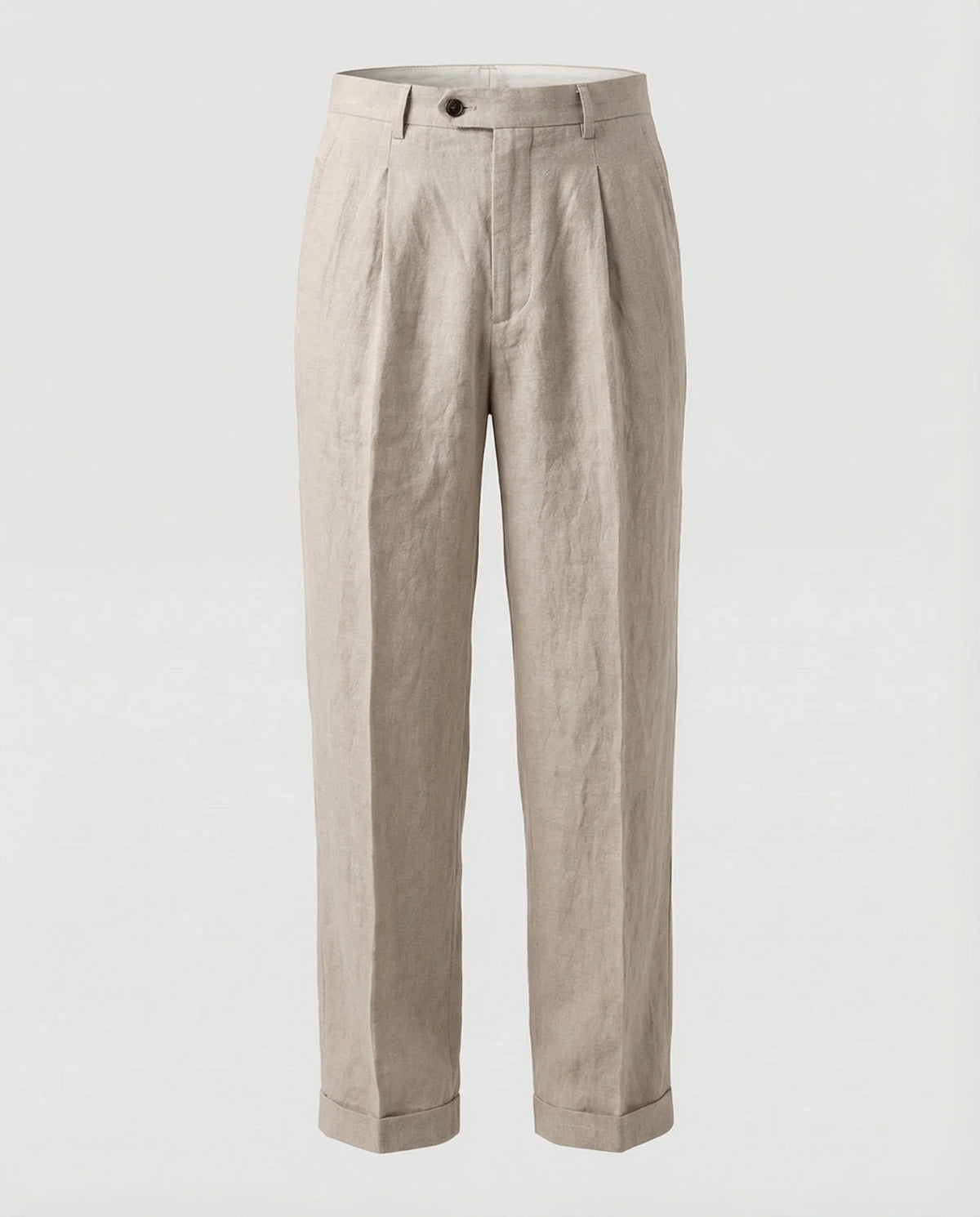 Herren elegante und bequeme Leinenhose