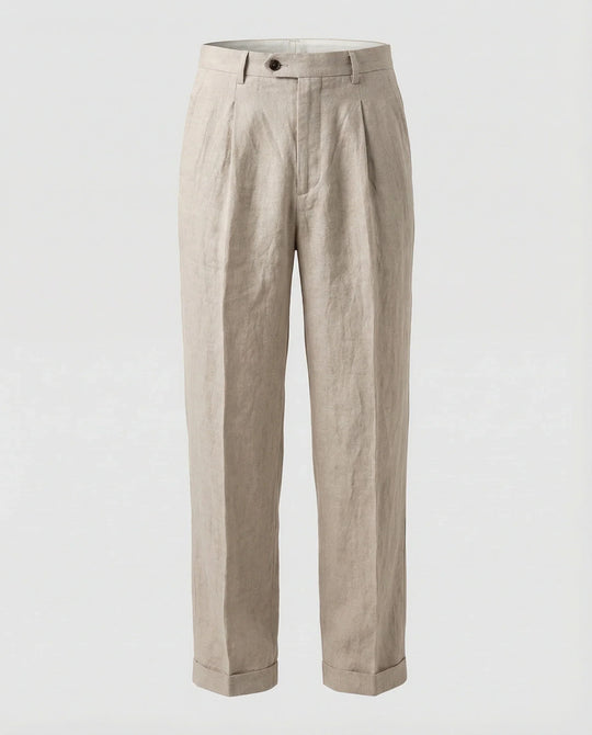 Herren elegante und bequeme Leinenhose