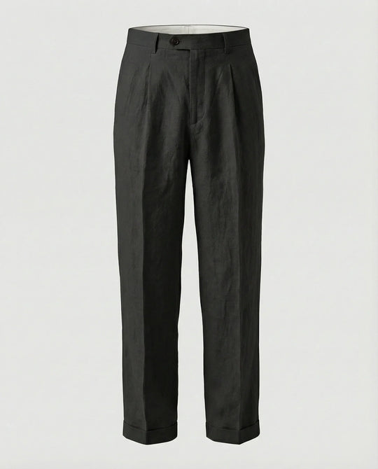Herren elegante und bequeme Leinenhose