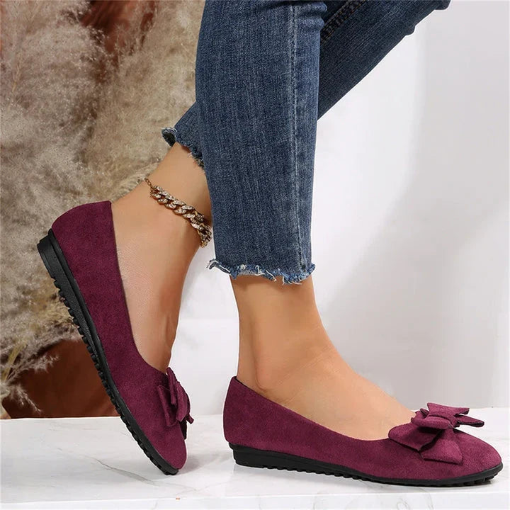 Schleifen Orthopädische Ballerinas Damenschuhe