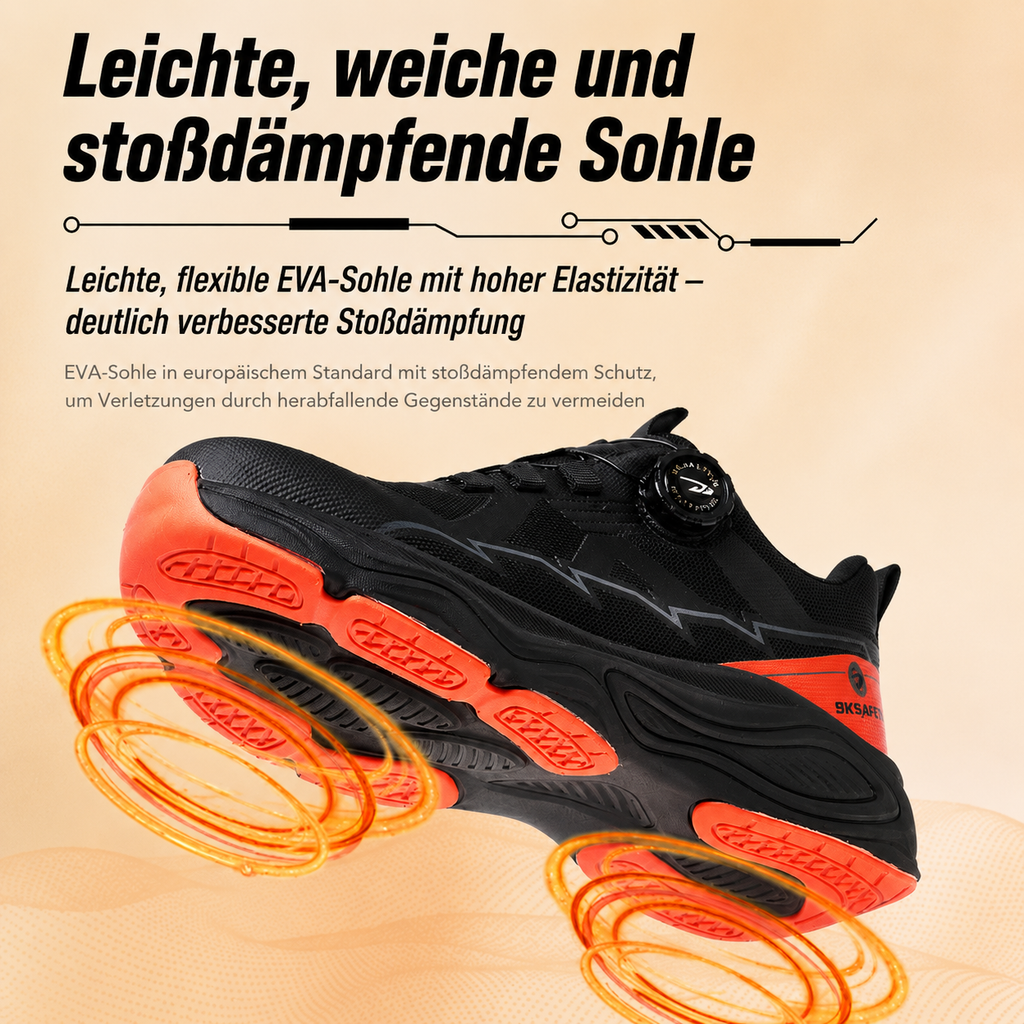 Stoß- und durchtrittsichere Sicherheitsschuhe