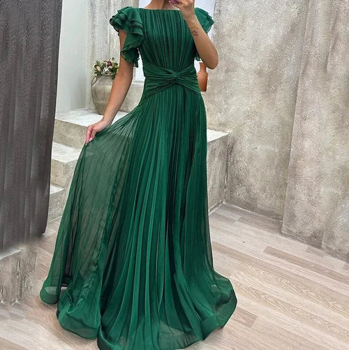Elegantes Buntes Abendkleid