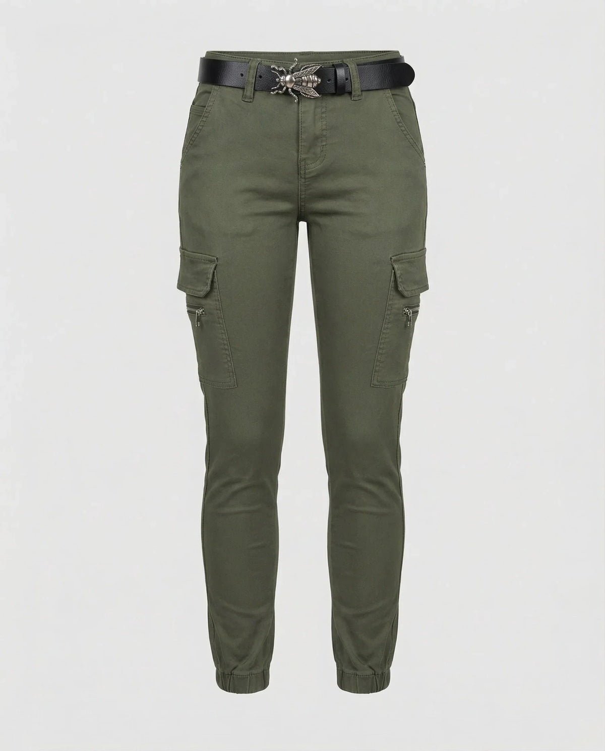 Damen Cargo-Jeans Komfort