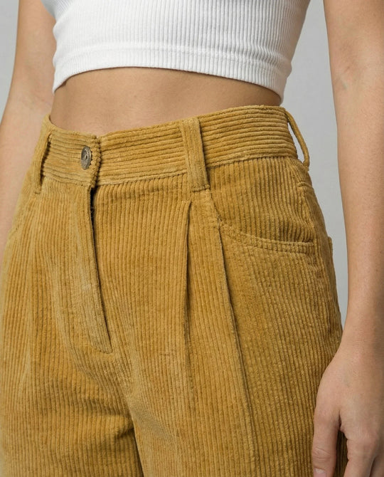 Lässige Komfort Cordhose Damen