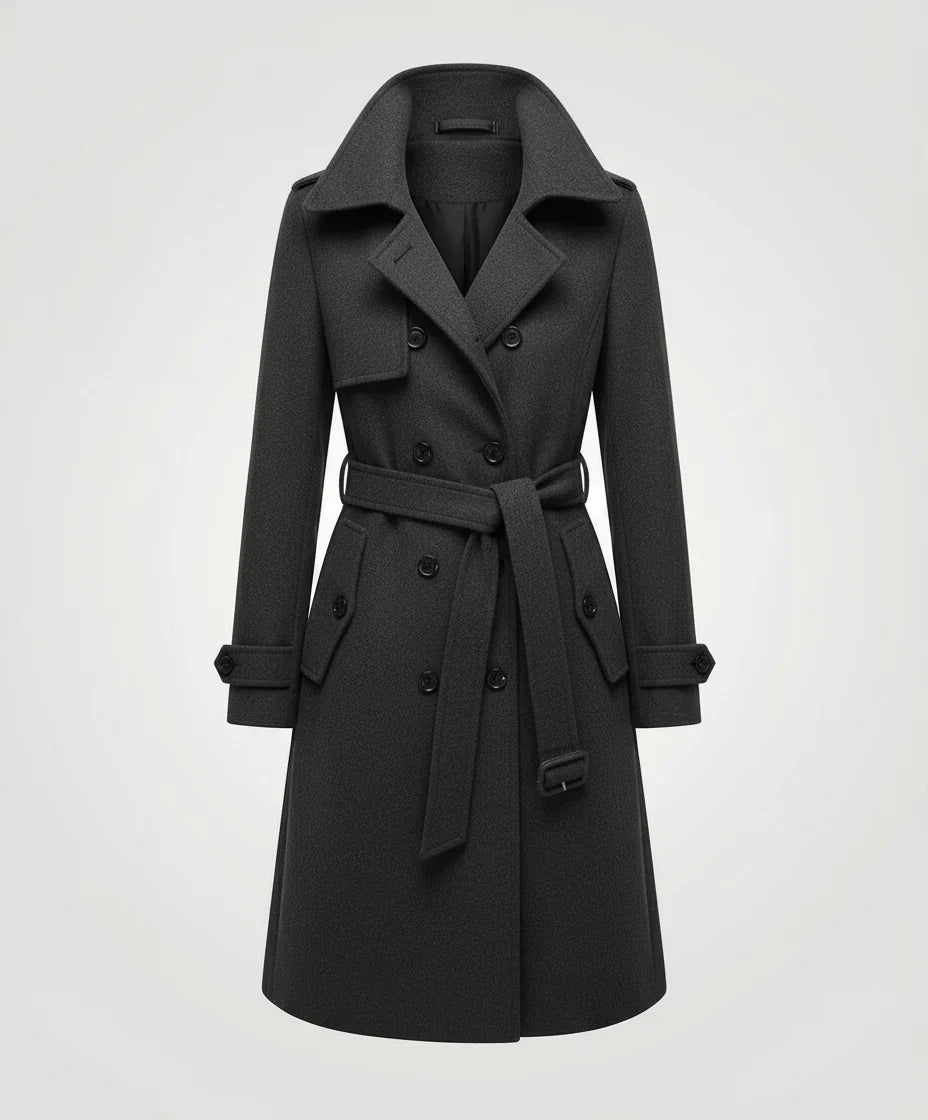 Warmer Damen Trenchcoat Elegant
