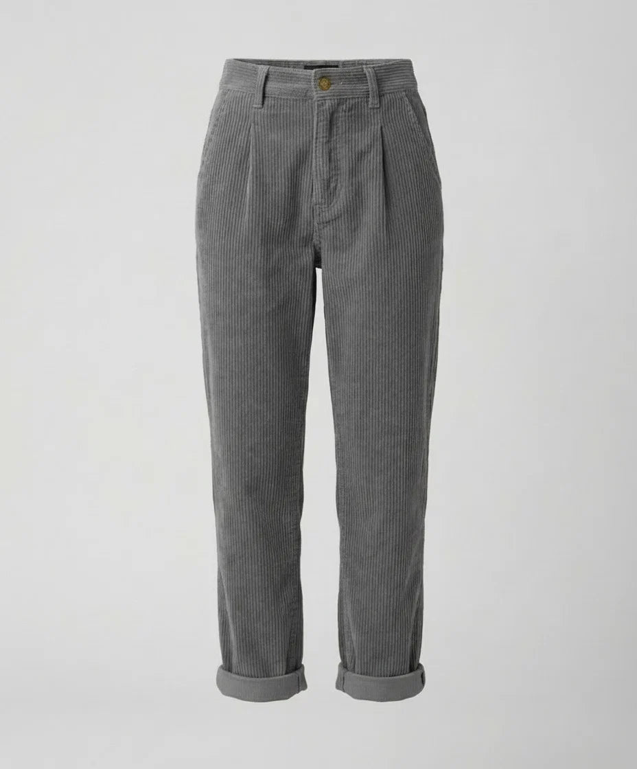 Lässige Komfort Cordhose Damen
