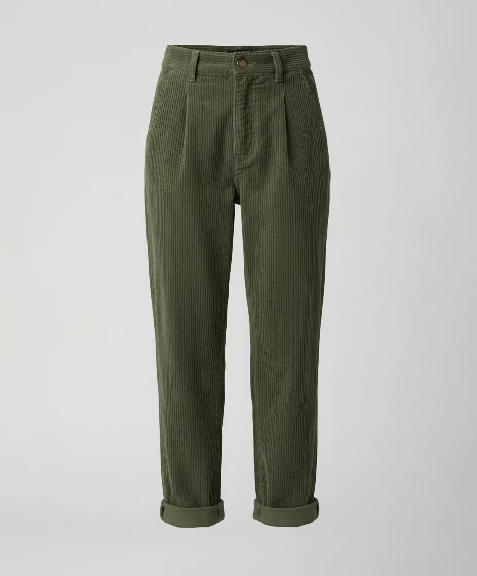 Lässige Komfort Cordhose Damen