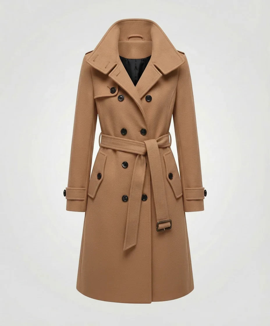 Warmer Damen Trenchcoat Elegant