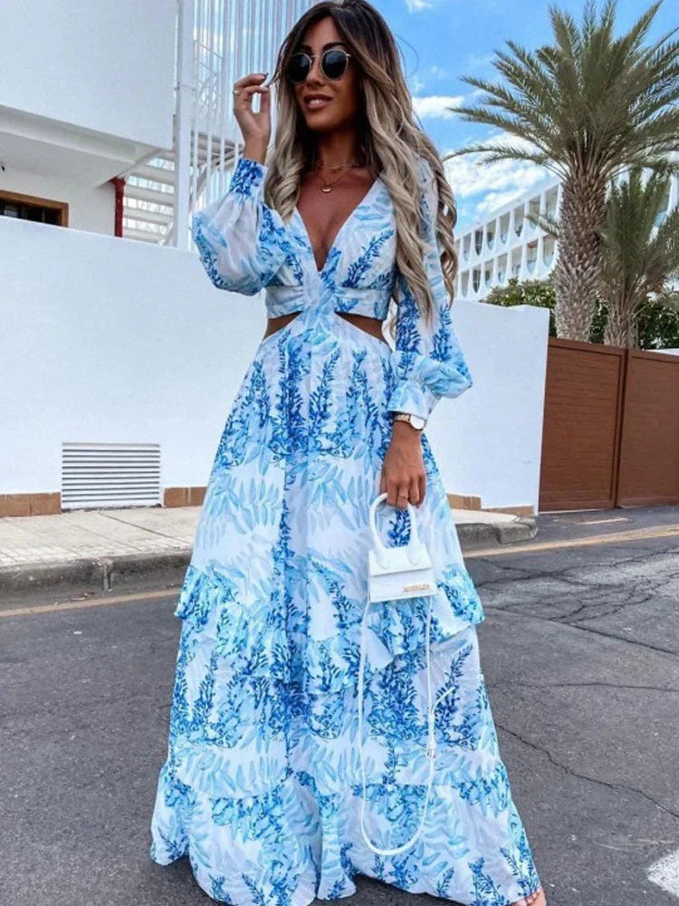 Stylisches Langes Kleid