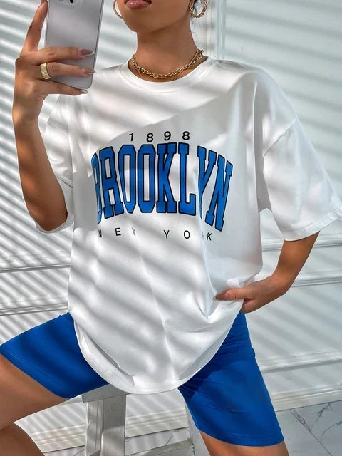 Brooklyn York Vintage Oversized T-shirt