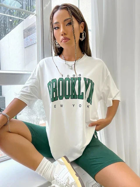 Brooklyn York Vintage Oversized T-shirt