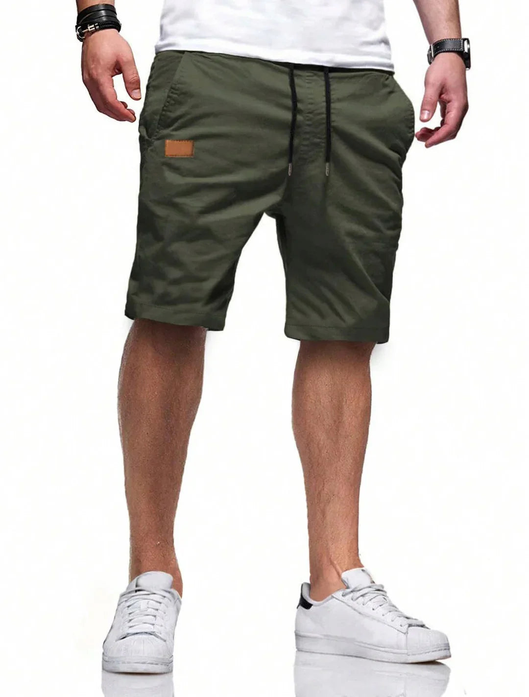 Herren bequeme Sport Shorts mit praktischen Taschen und elastischem Bund