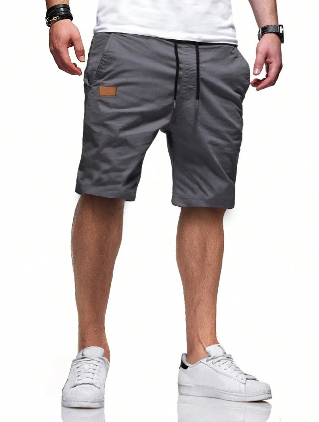 Herren bequeme Sport Shorts mit praktischen Taschen und elastischem Bund