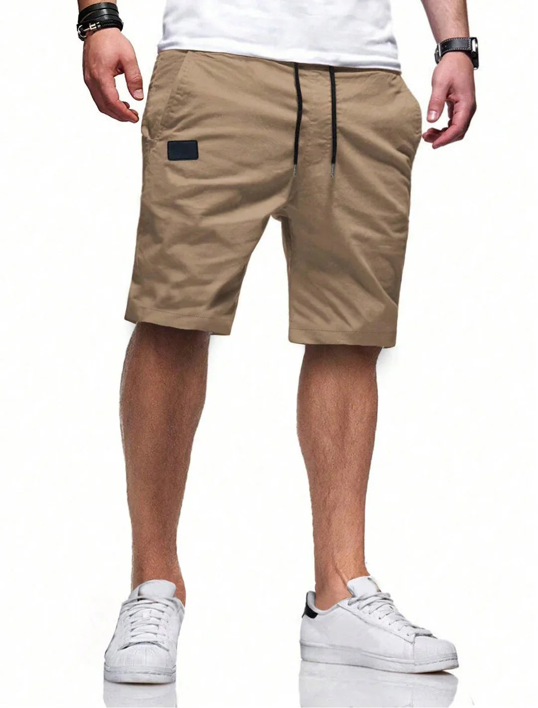 Herren bequeme Sport Shorts mit praktischen Taschen und elastischem Bund