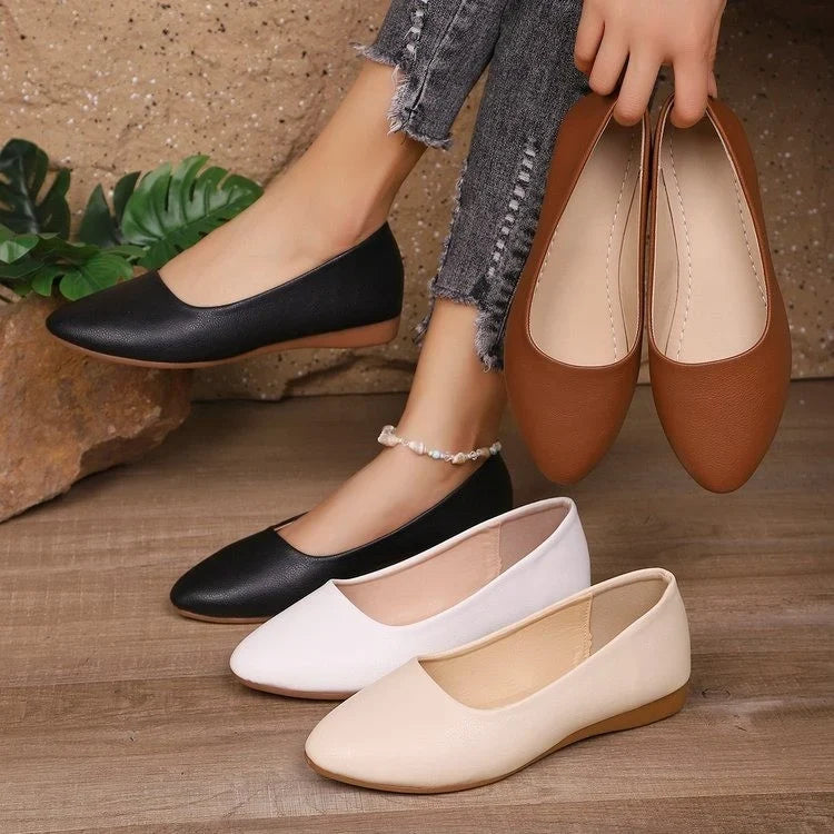 Damen Ballerinas mit flexiblem Fußbett und elegantem Design