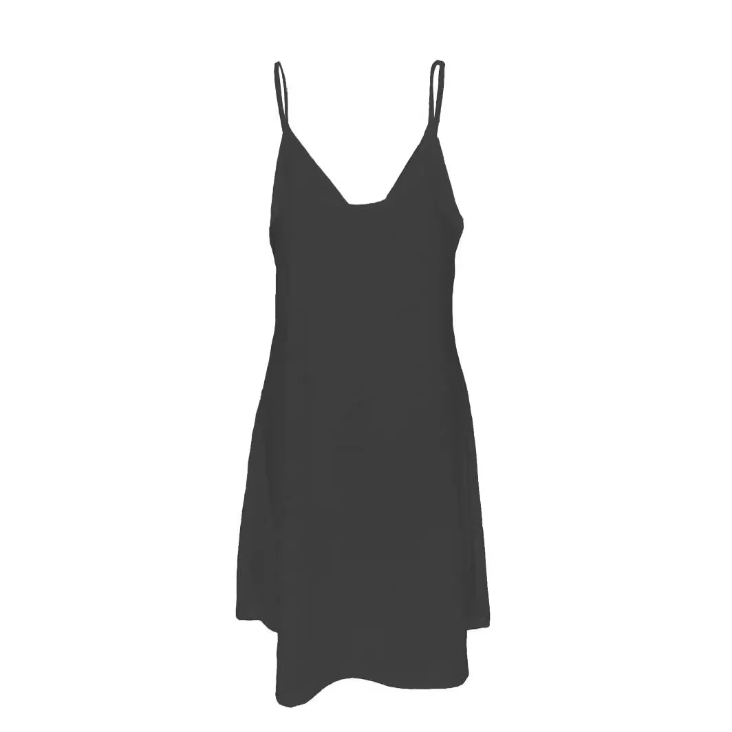 Damen Ärmelloses Sommerkleid mit dekorativem Lochmuster und V-Ausschnitt