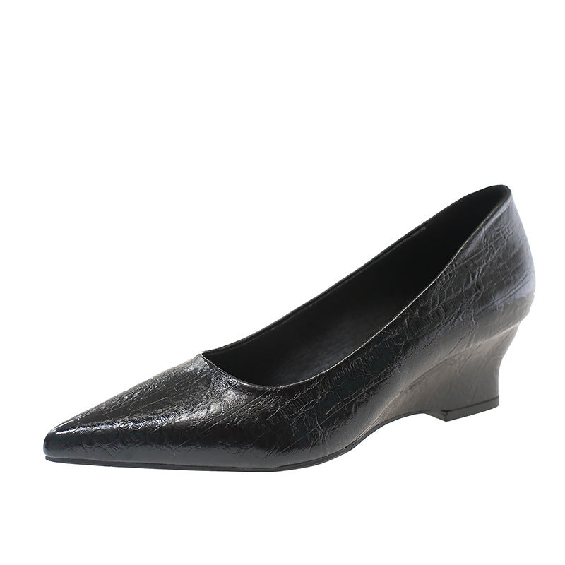 Halbschuhe für Damen mit Keilabsatz