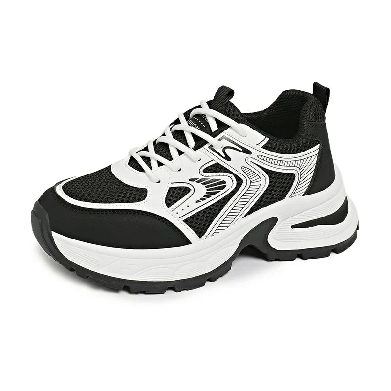 Damen atmungsaktive Sport Sneakers mit dämpfender Sohle und rutschfestem Profil