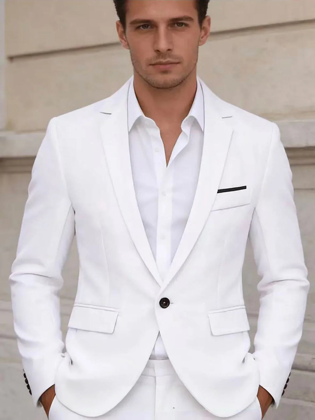 Herren Leinenblazer – leichter Blazer für Herren