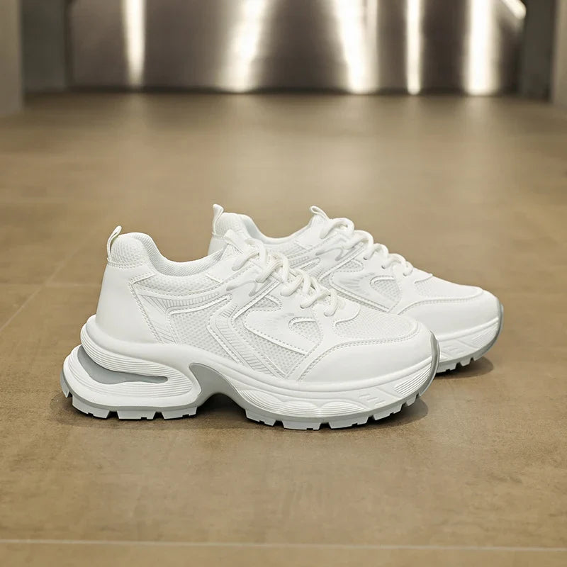 Damen atmungsaktive Sport Sneakers mit dämpfender Sohle und rutschfestem Profil
