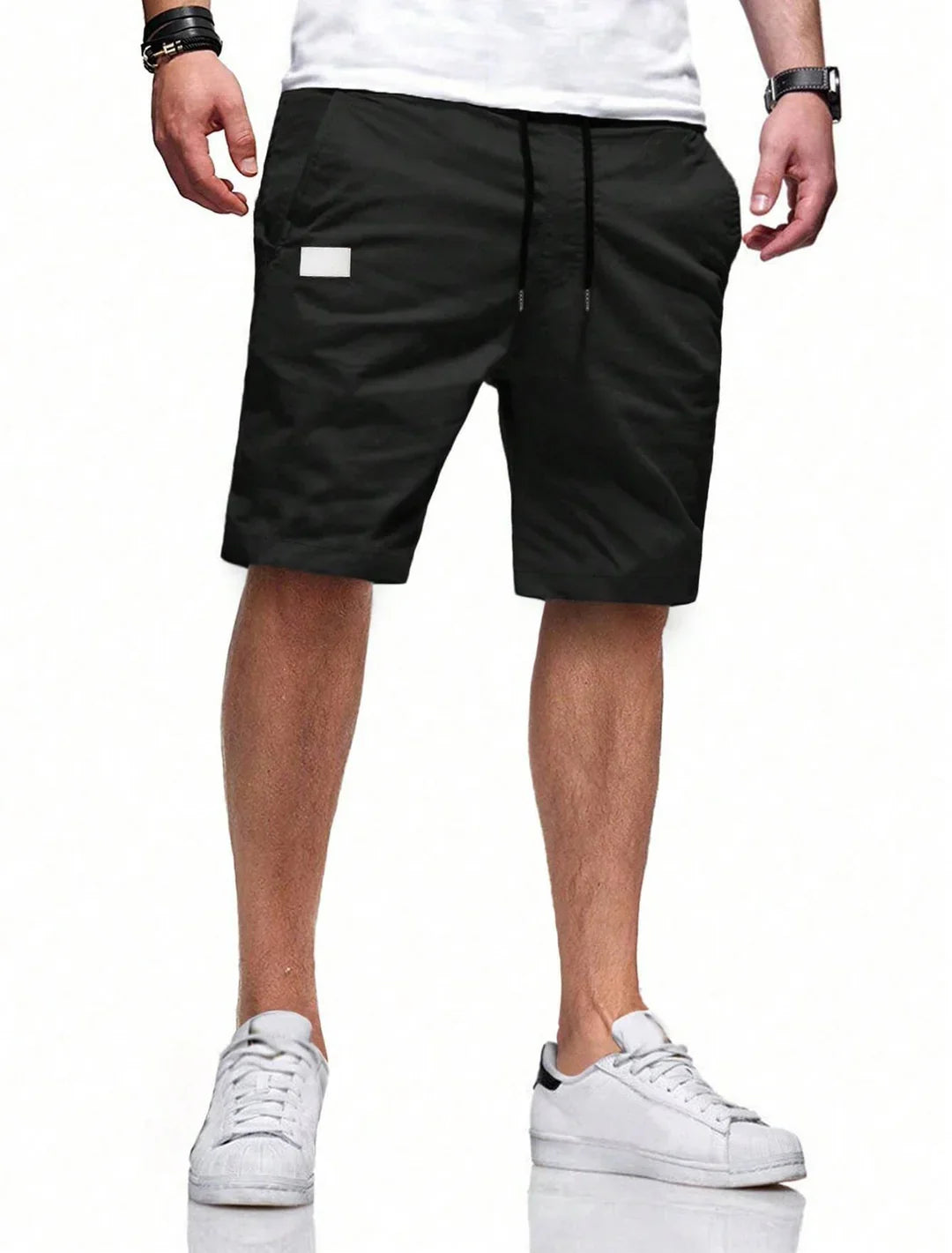 Herren bequeme Sport Shorts mit praktischen Taschen und elastischem Bund