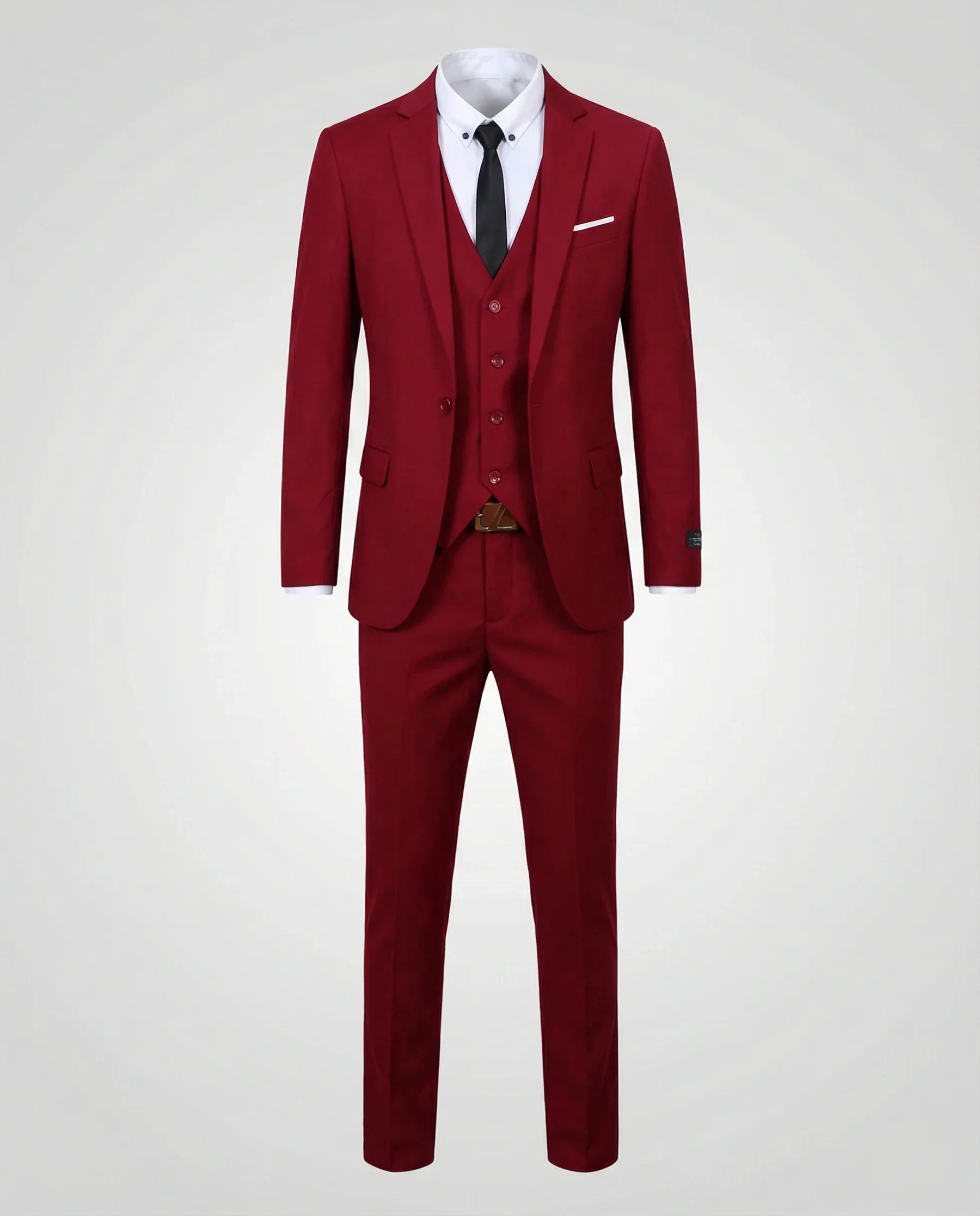 Eleganter 3 Teilig Herrenanzug