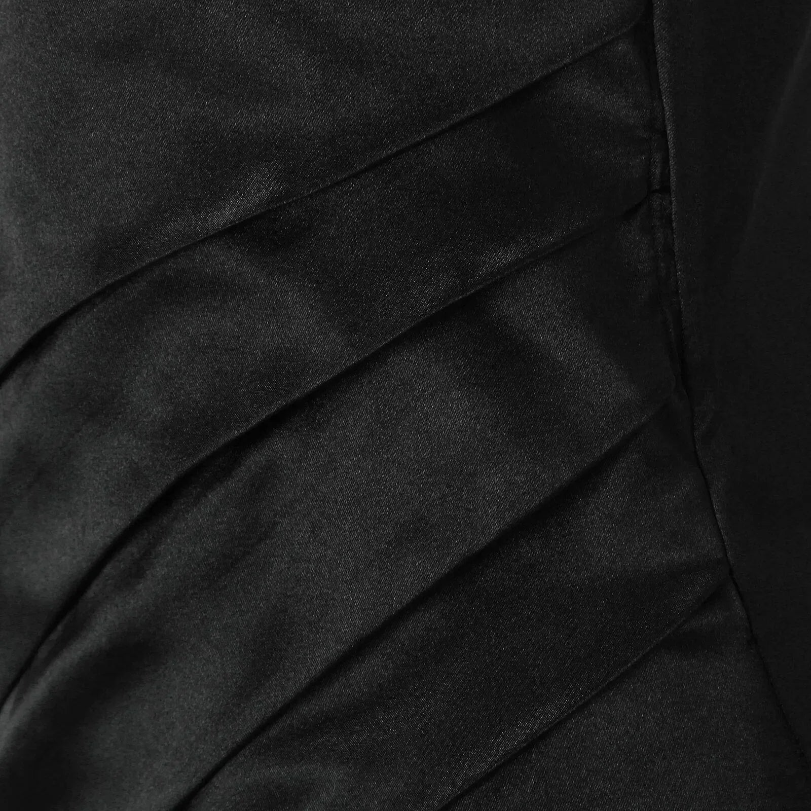 Elegantes Schwarz-Weiß Gradient Ärmelloses Patchwork Maxikleid