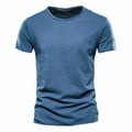Lässiges Baumwoll-T-Shirt