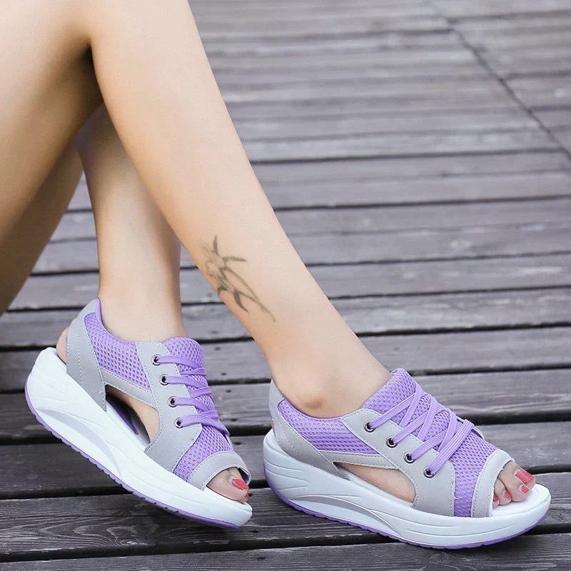 Orthopädische Muffin-Sandalen