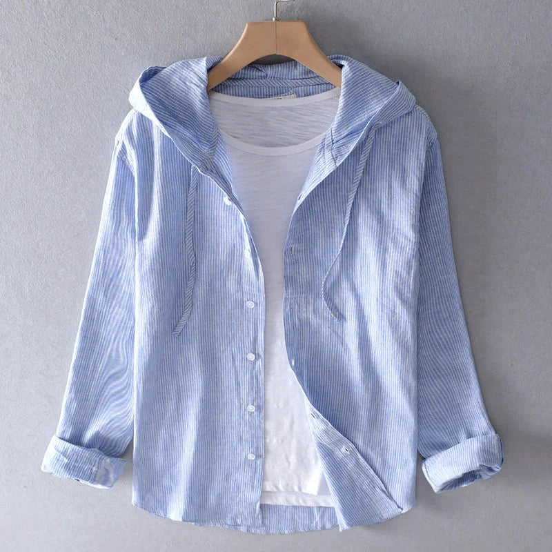 Hooded shirt