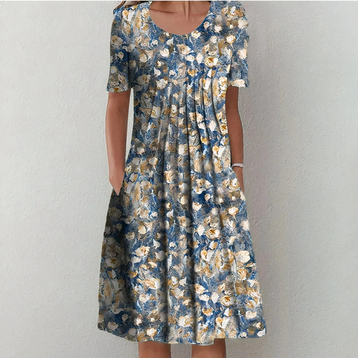 Elegante Baumwollkleid