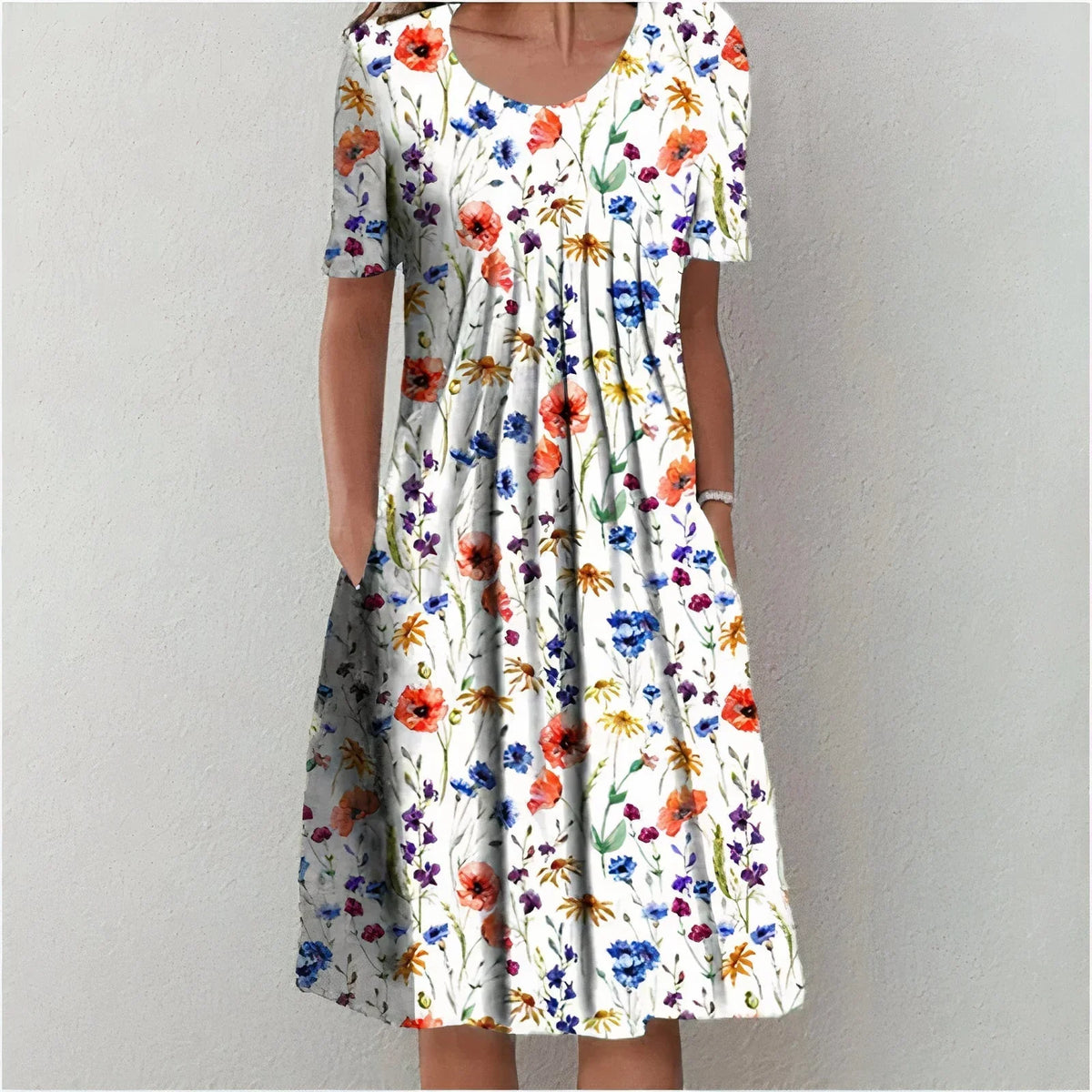 Elegante Baumwollkleid