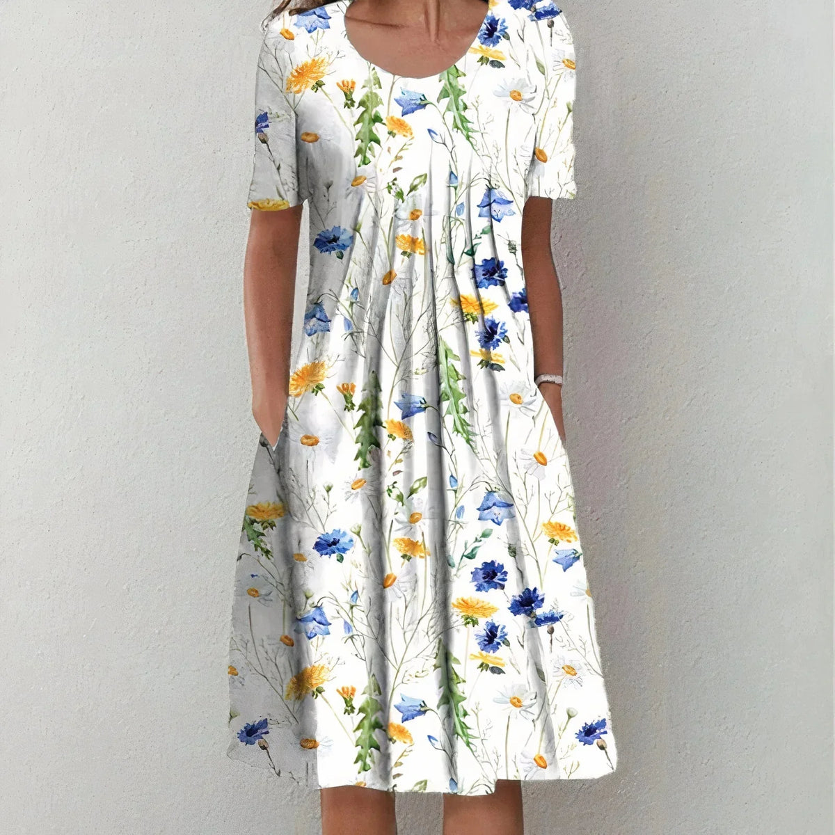 Elegante Baumwollkleid
