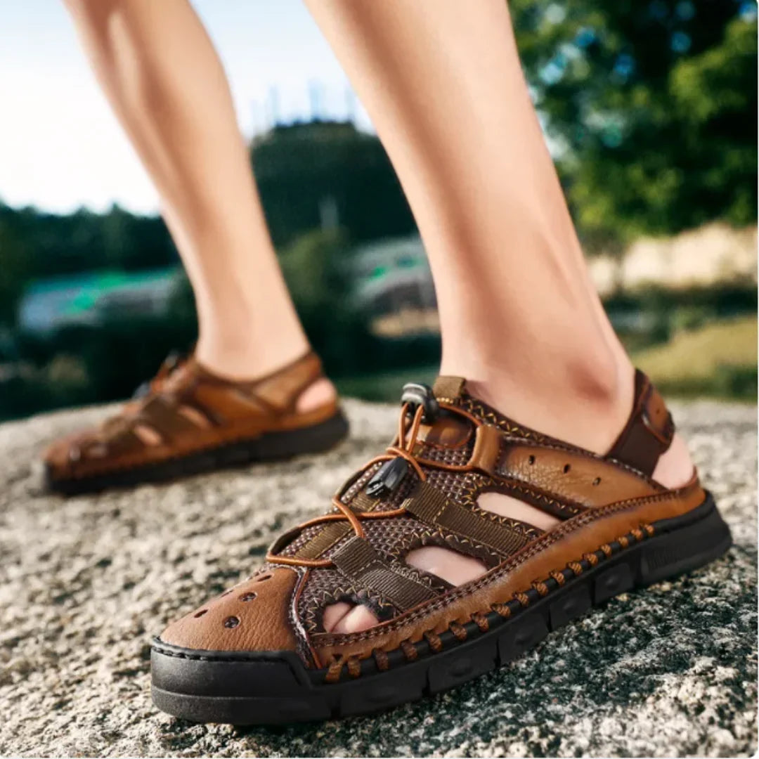 Herren Sommer Freizeit Sandalen Heidi Mode