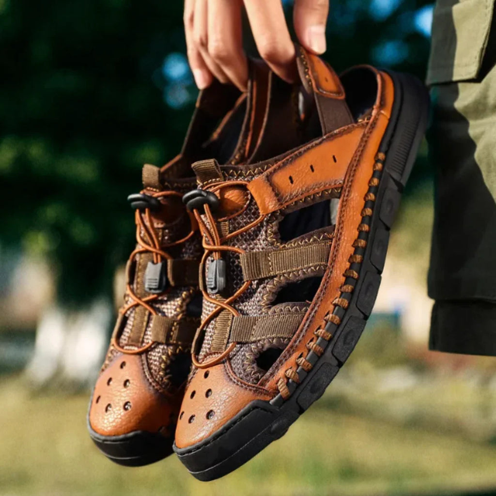 Herren Sommer Freizeit Sandalen Heidi Mode