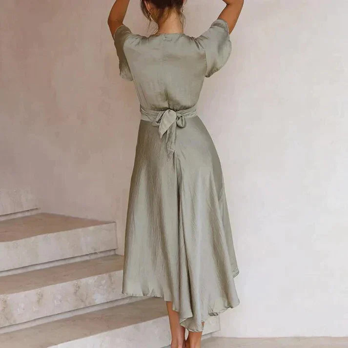 Fliessendes Vintage-Stil-Sommerkleid