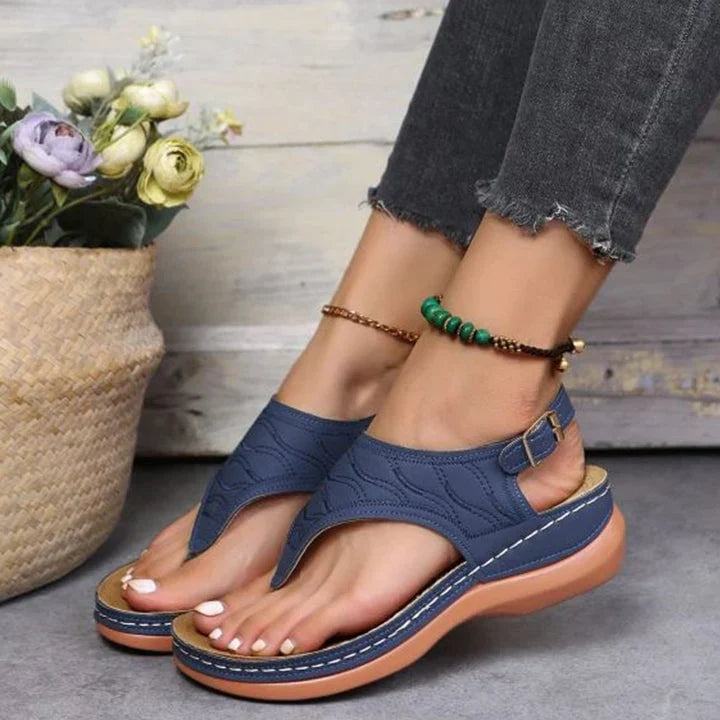 Orthopädische Soman-Strandflip-Flops für Komfort