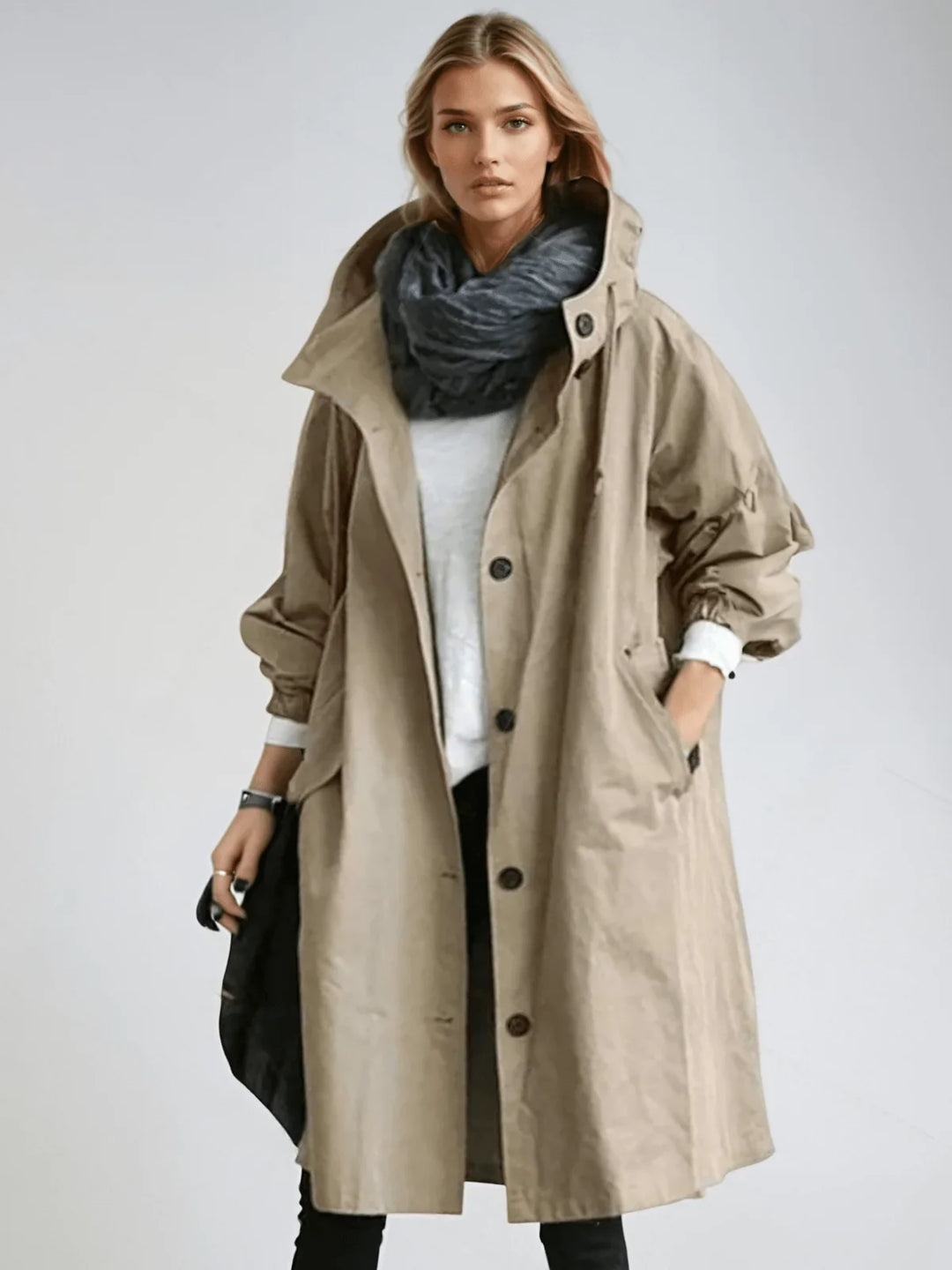 Wasserabweisender Trenchcoat