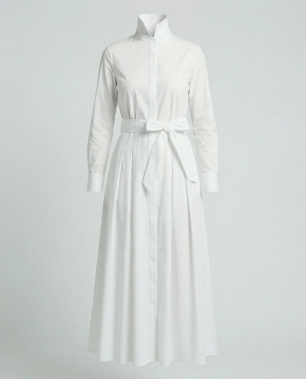 Elegante Weiße Lange Kleid