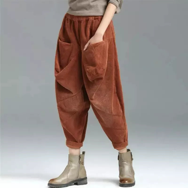 Winterweite Sarouelhose