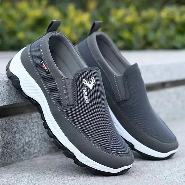 Herren Slip-On Mesh Turnschuhe